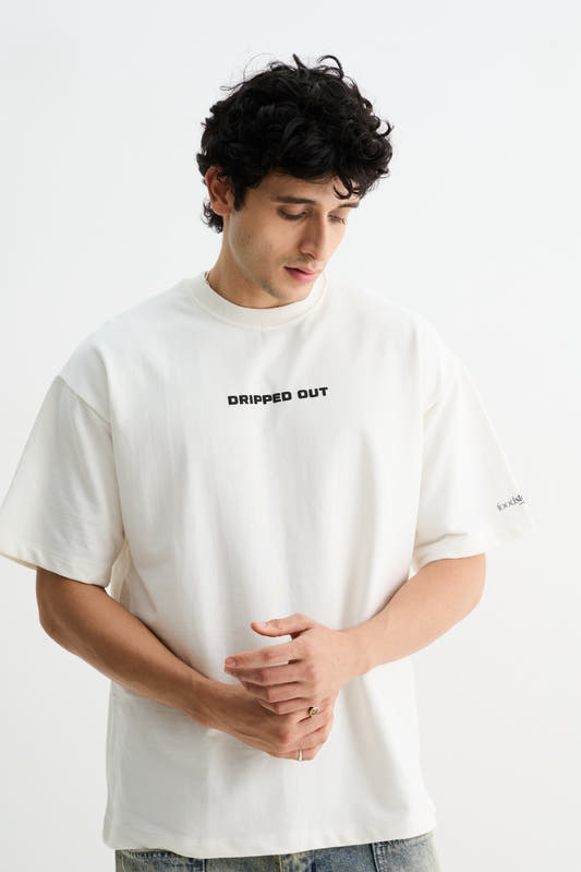 White Dripped Out T-shirt