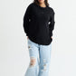 Black Waffle Full Sleeve T-shirt