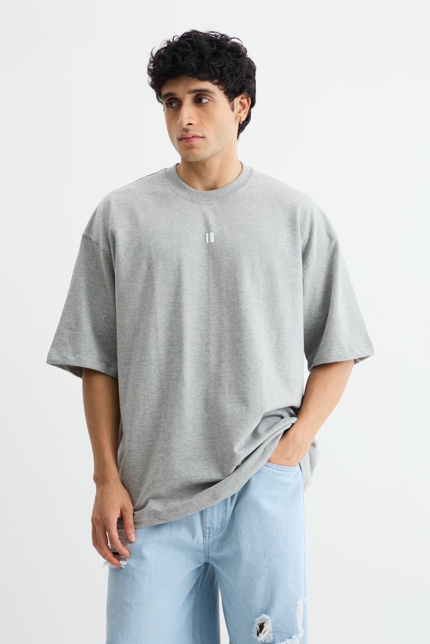 Grey Melange T-shirt