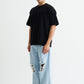Black Solid T-Shirt