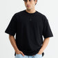 Black Solid T-Shirt