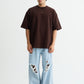 Brown Solid T-shirt