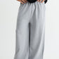 Grey Melange Baggy Joggers