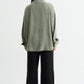 Washed Past Olive Linen Shirt