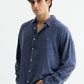 Washed Past Blue Linen Shirt