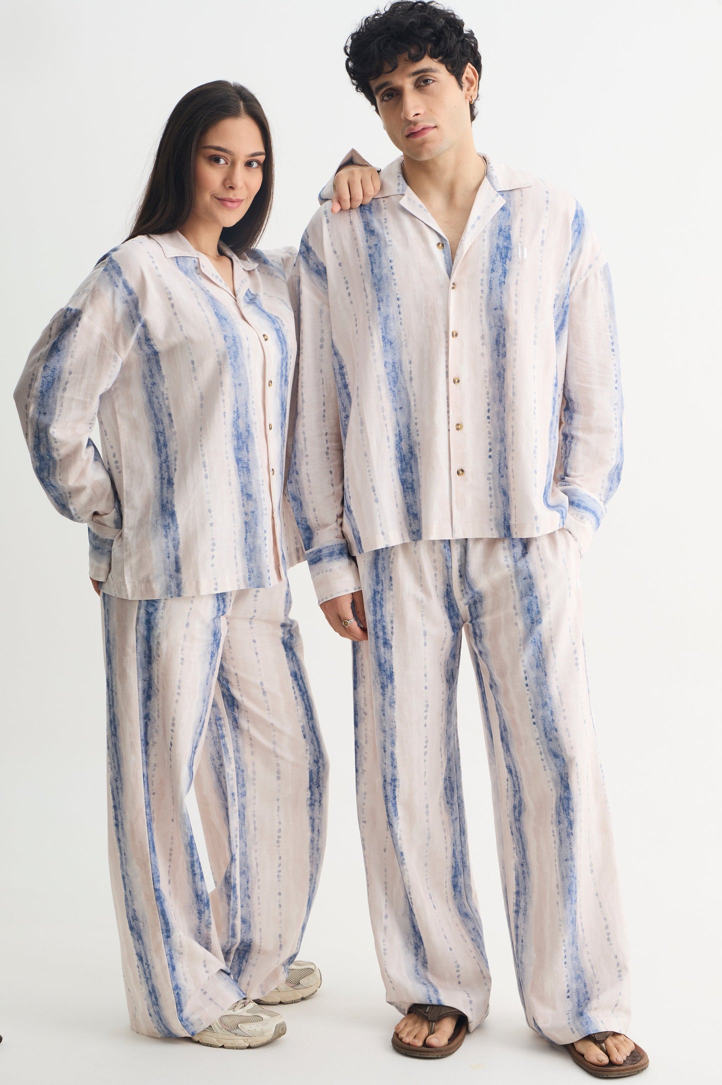 Tie Dye Cotton Viscose Pant