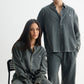 Olive Washed Cotton Viscose Set
