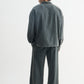 Olive Washed Cotton Viscose Shirt