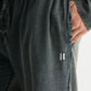 Olive Washed Cotton Viscose Pant