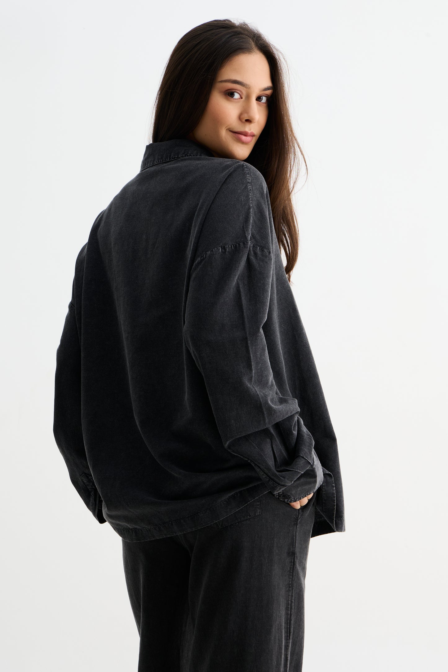 Charcoal Washed Cotton Gauze Set