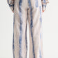 Tie Dye Cotton Viscose Pant