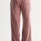 Mauve Washed Gauze Cotton Pant