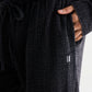 Charcoal Washed Cotton Gauze Pant
