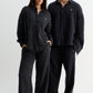 Charcoal Washed Cotton Gauze Pant