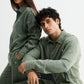 Green Washed Gauze Cotton Shirt