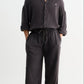 Dark Mocha Brown Gauze Cotton Pant
