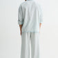 Sky Blue Washed Cotton Viscose Shirt