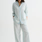 Sky Blue Washed Cotton Viscose Shirt