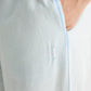 Sky Blue Washed Cotton Viscose Pant
