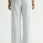 Sky Blue Washed Cotton Viscose Pant