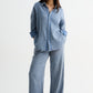 Light Blue Washed Gauze Set