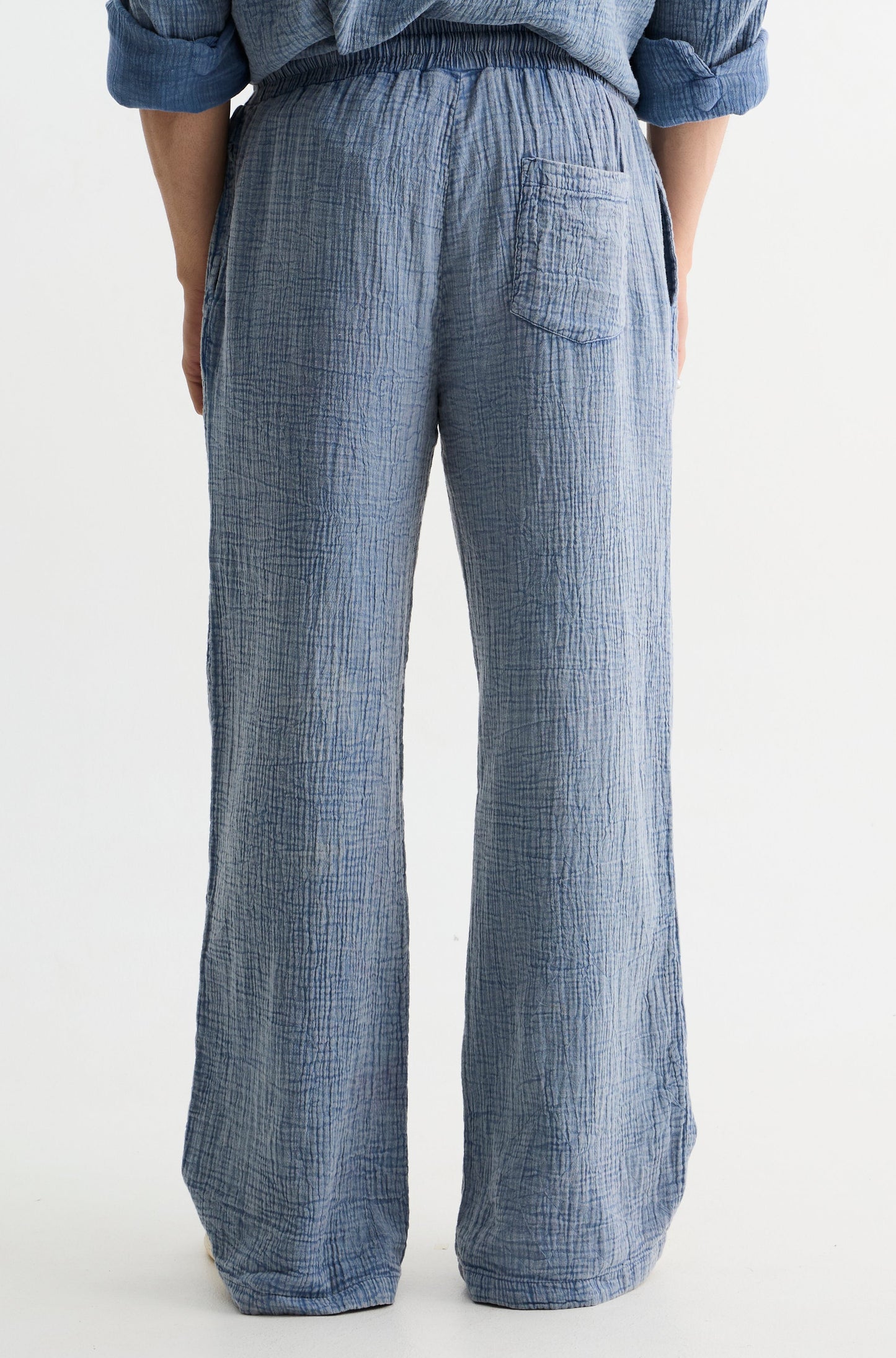 Light Blue Washed Gauze Set