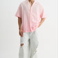 Pink Ombre Half Sleeve Shirt