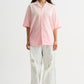 Pink Ombre Half Sleeve Shirt