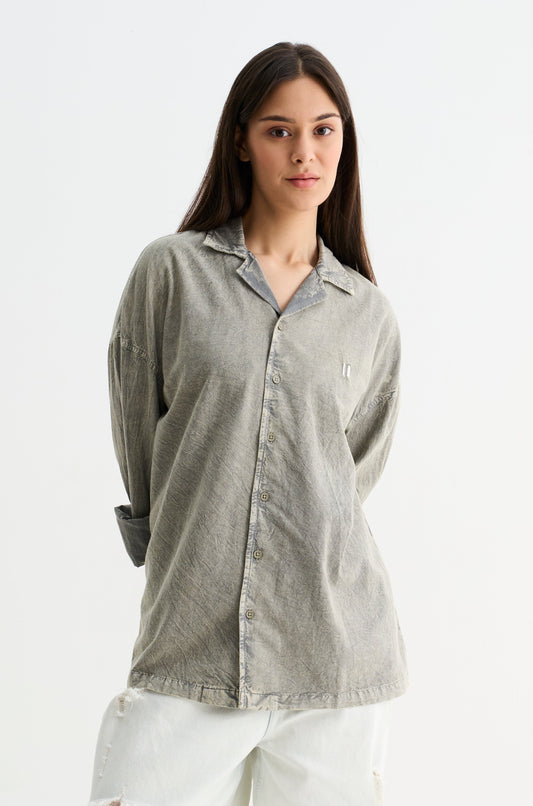 Grey Washed Past Shirt