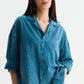 Aqua Blue Washed Past Shirt