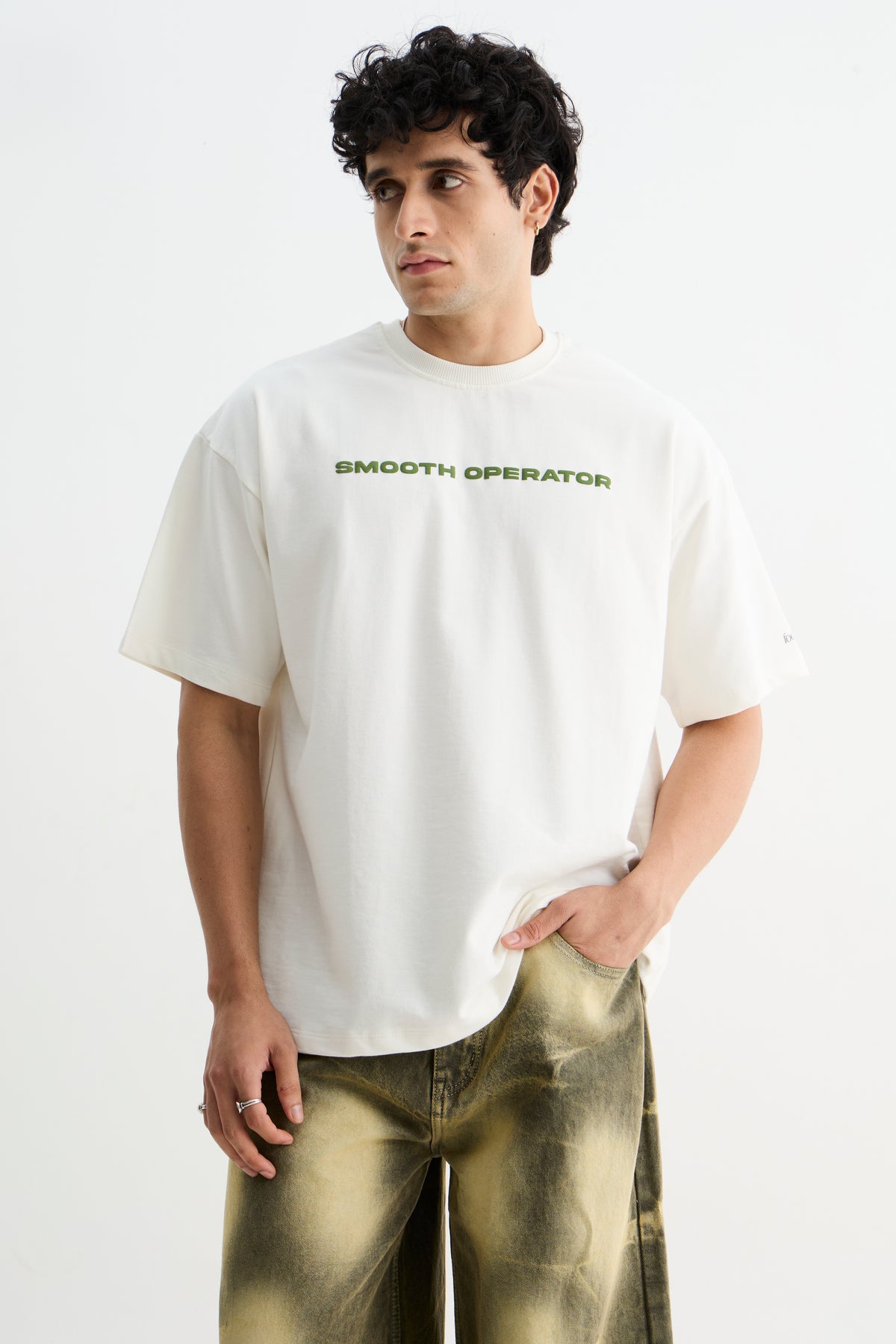 White Smooth Operator T-shirt