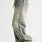 Light stone wash denim