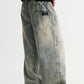 Light stone wash denim