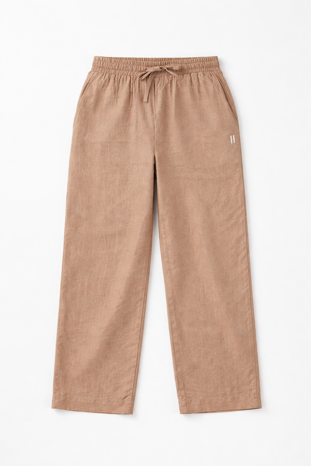 Mocha Brown Linen Pants Jr