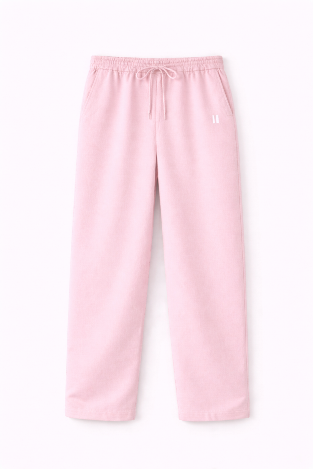 Baby Pink Linen Pants Jr