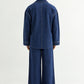 Indigo Denim Kurta Set - Back