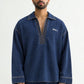 Indigo Denim Kurta - Full look