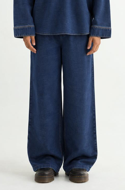 Indigo Denim Pant - Front