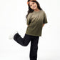 Olive Washed T-Shirt Jr