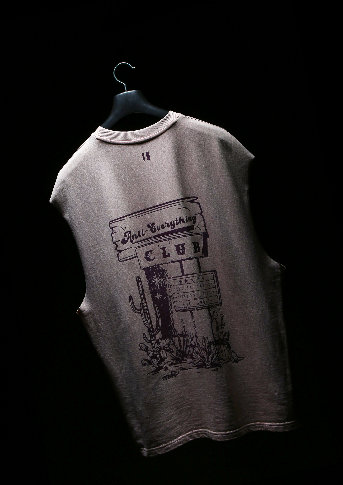 Anti-Everything Club Vest Pink